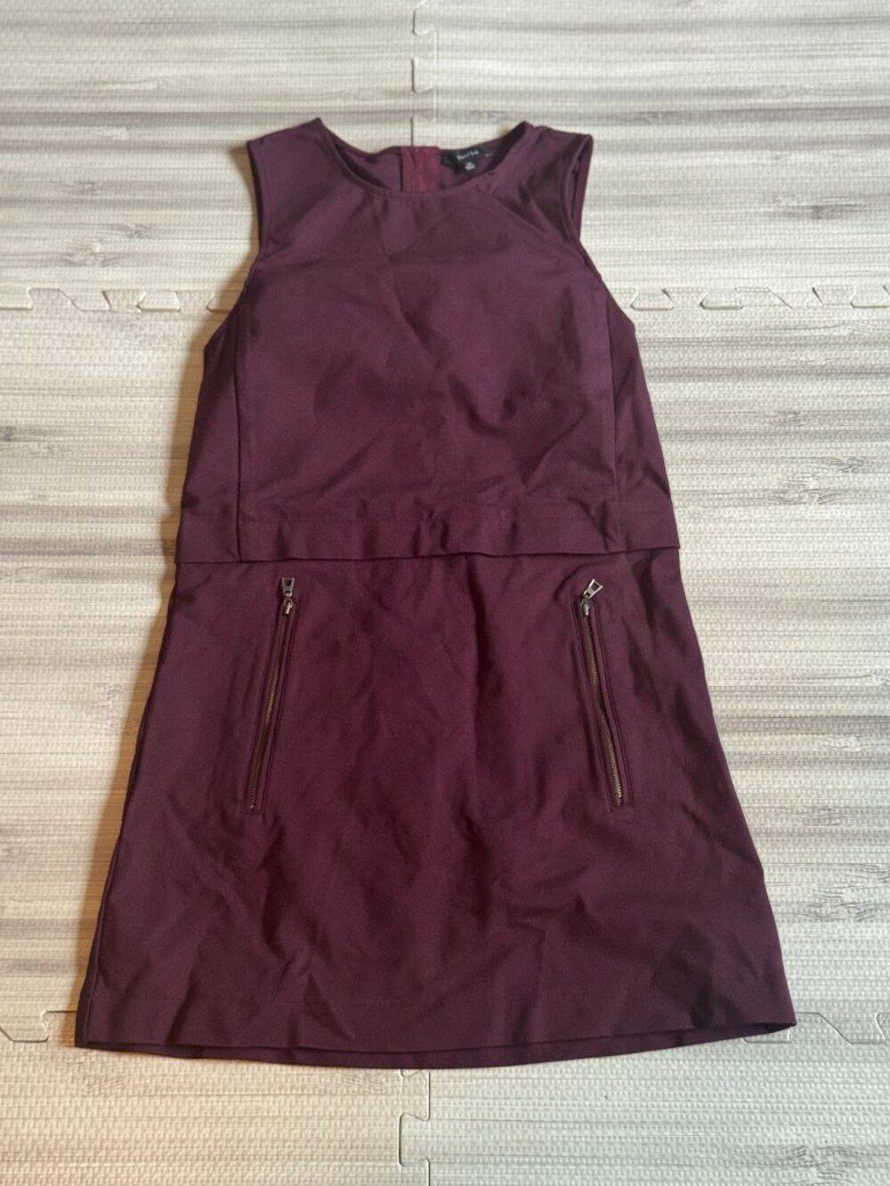 Aritzia Talula Women's Plum Purple Verone Ponte Shift Dress